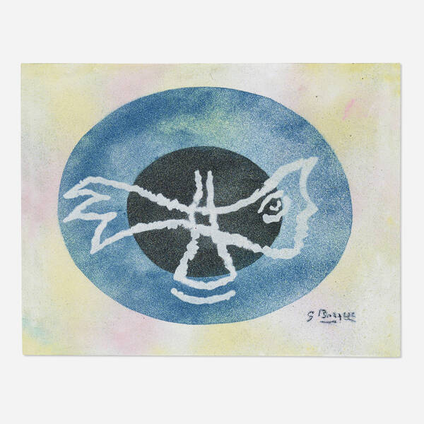 After Georges Braque. Plaque.