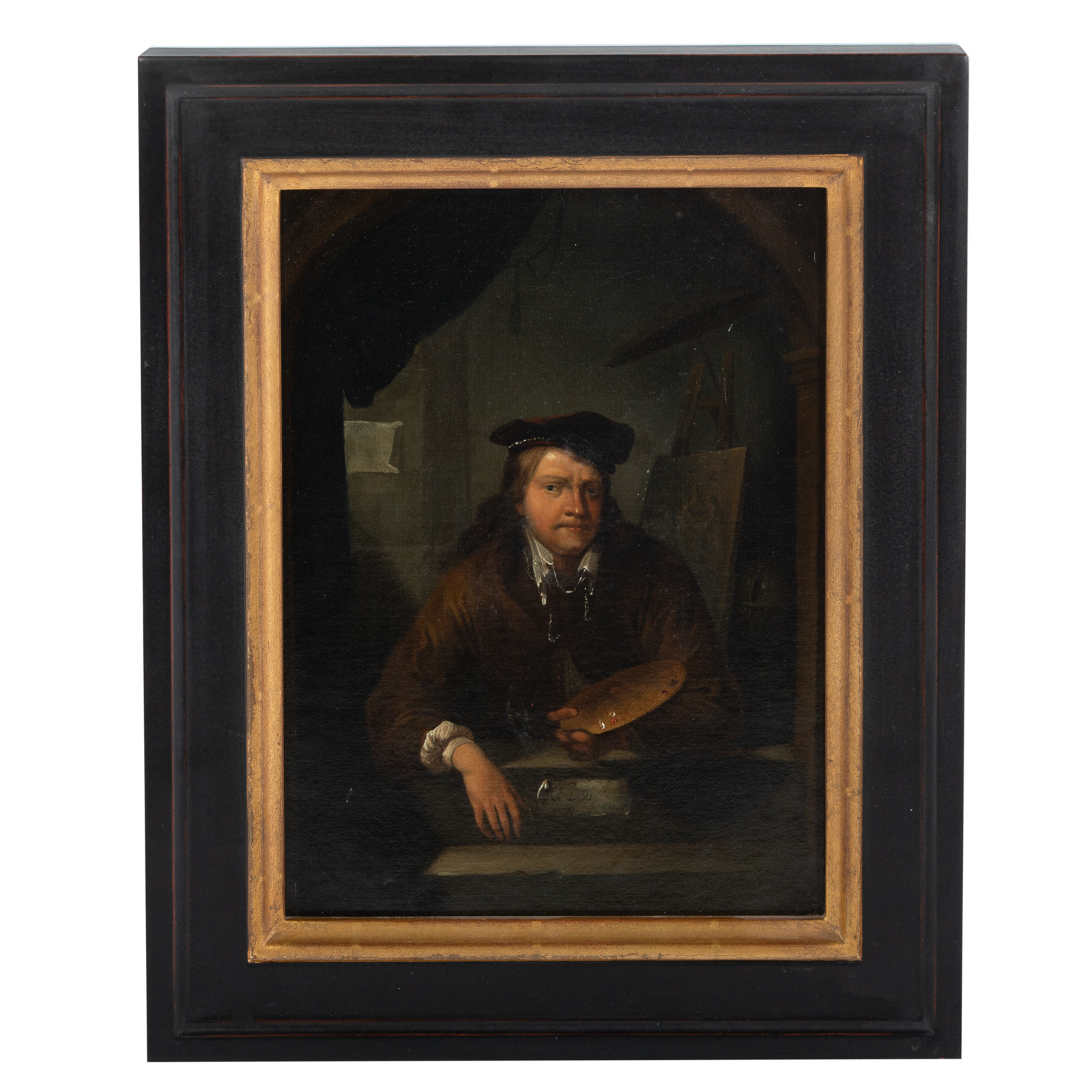AFTER GERARD DOU. "PORTRAIT OF