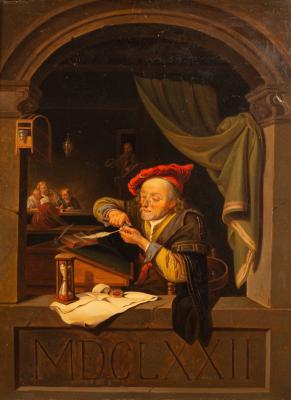 After Gerritt Dou/Old