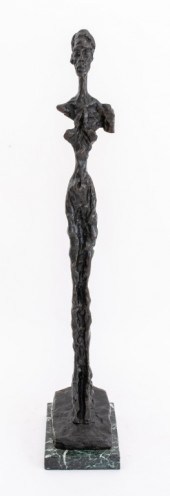 AFTER GIACOMETTI STANDING WOMA