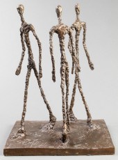 AFTER GIACOMETTI "THREE FIGURE
