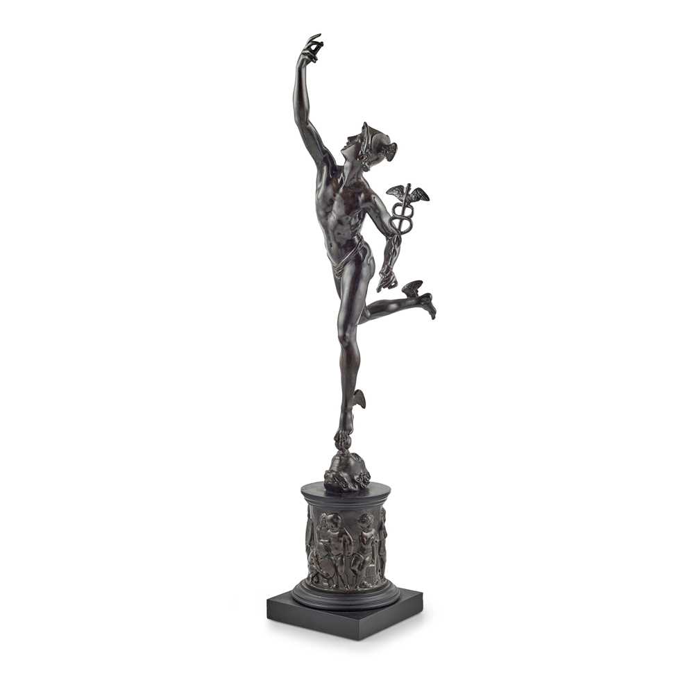 AFTER GIAMBOLOGNA MERCURY bronze,