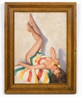 AFTER GIL ELVGREN "WISH YOU WE
