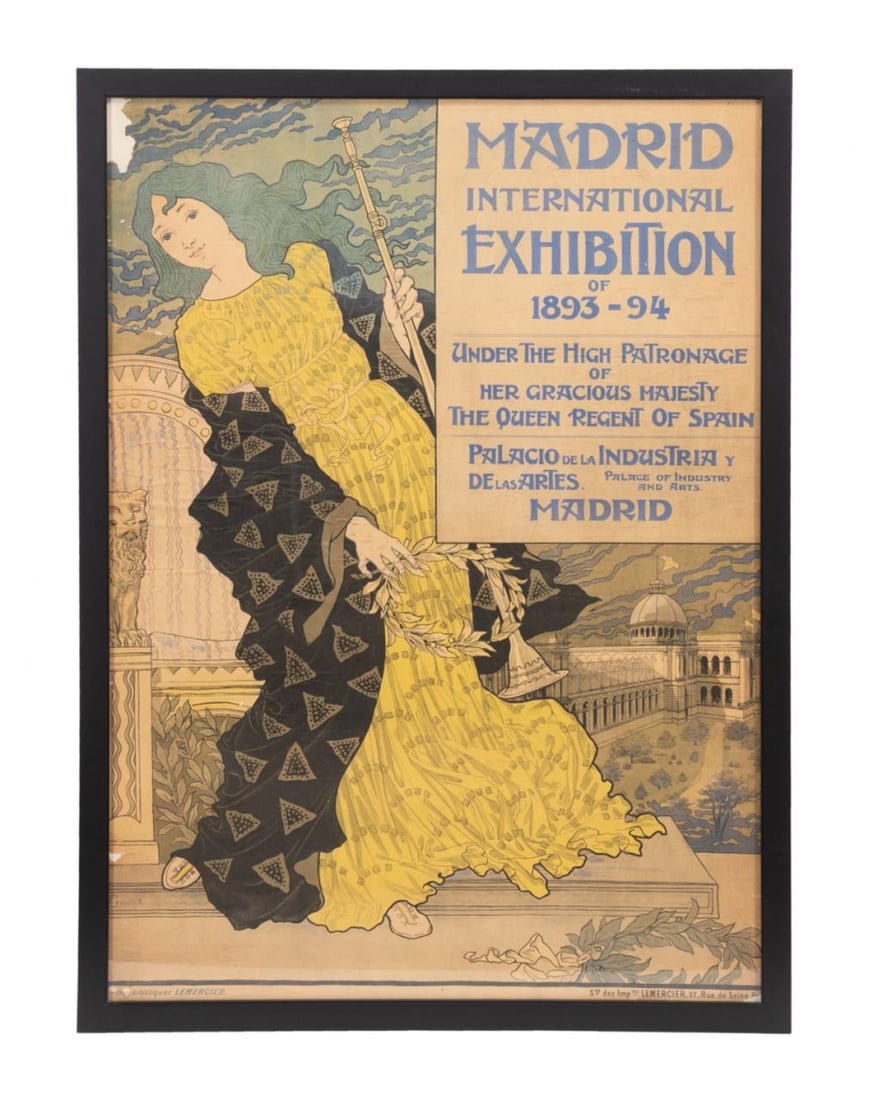 AFTER GRASSET, 1893 MADRID