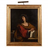AFTER GUERCINO. "SAMIAN SYBIL,