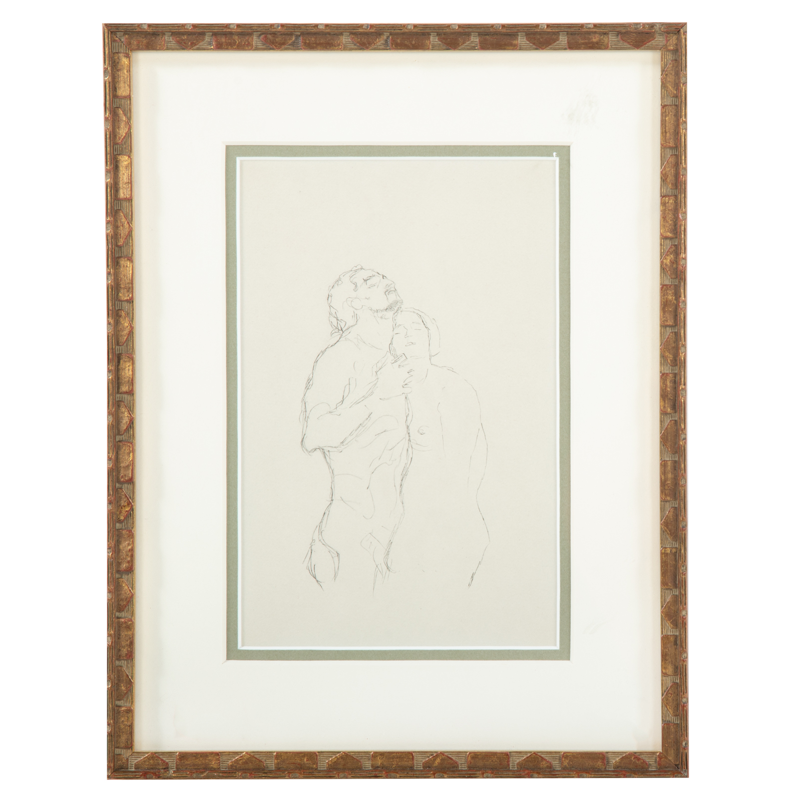 AFTER GUSTAV KLIMT. "LOVERS,"