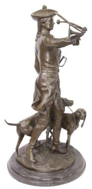 AFTER H. MOREAU & LECOURTIER BRONZE