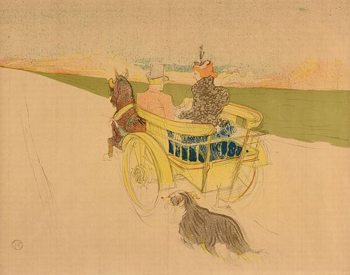 AFTER HENRI DE TOULOUSE-LAUTREC