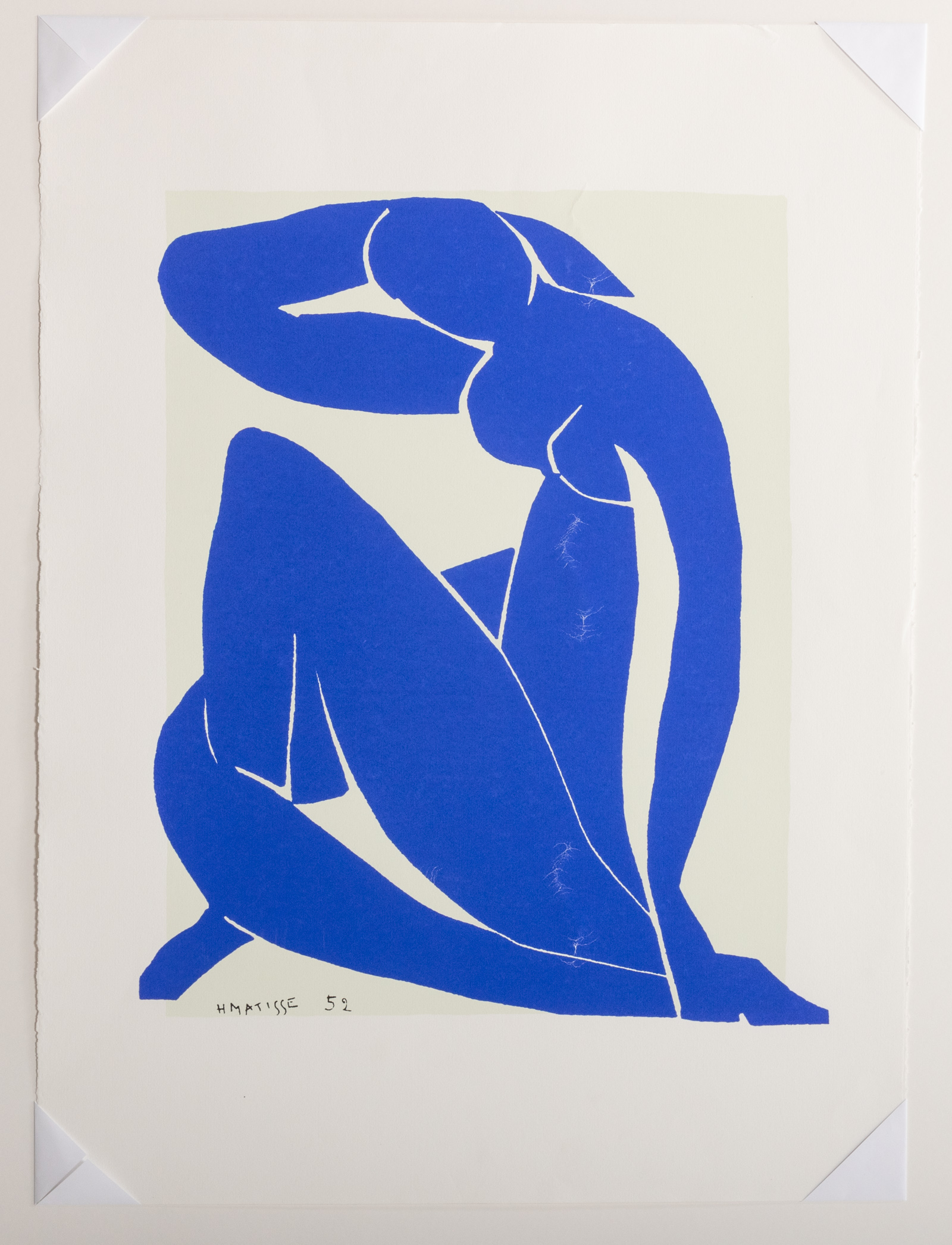 AFTER HENRI MATISSE. "BLUE NUDE
