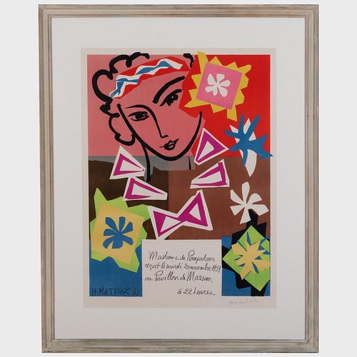 AFTER HENRI MATISSE: MADAME DE