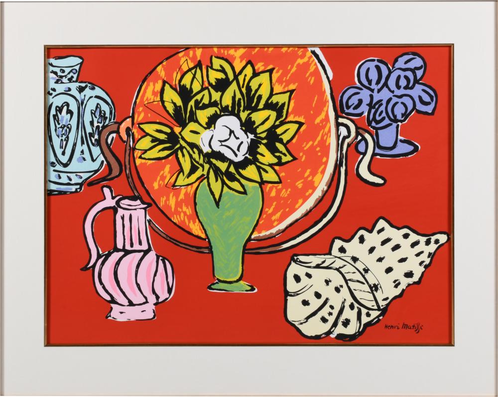 AFTER HENRI MATISSE, NATURE MORTE