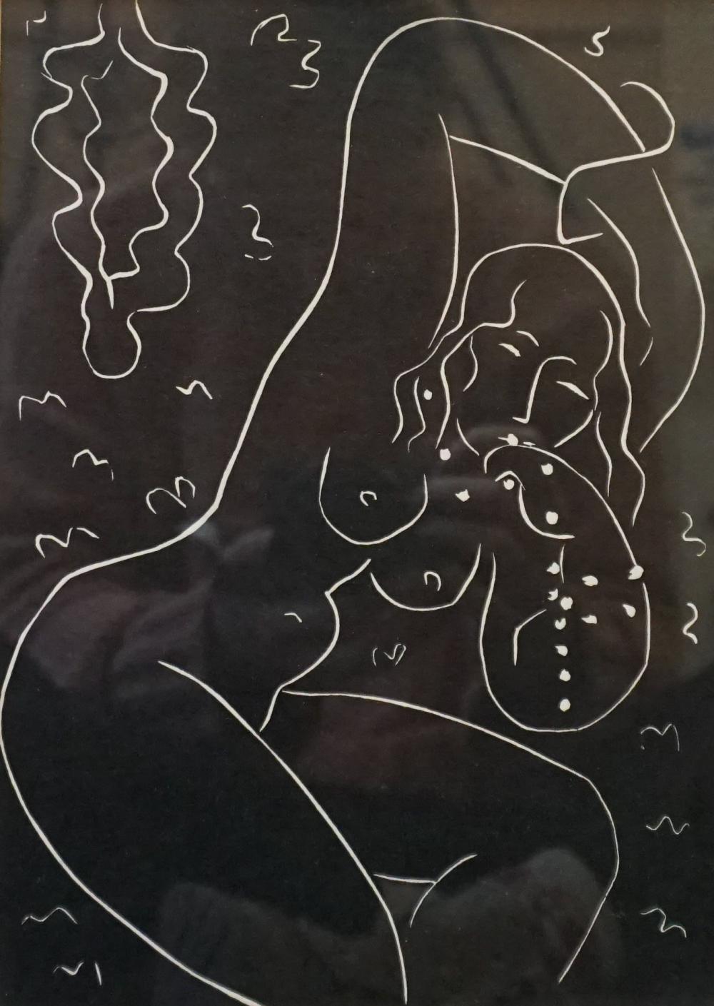 AFTER HENRI MATISSE, "NUDE WITH