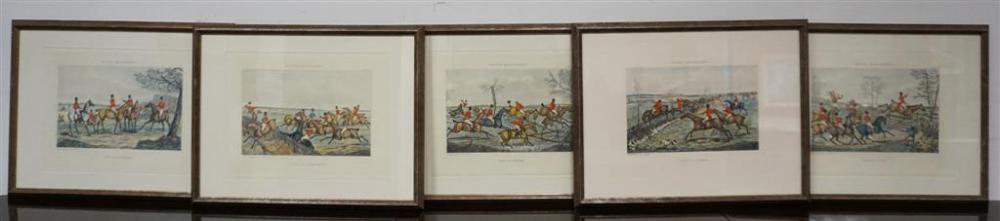 AFTER HENRY ALKEN, SET WITH FIVE