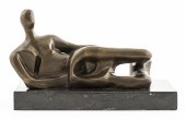 AFTER HENRY MOORE FIGURAL BRON