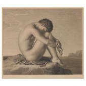 AFTER HIPPOLYTE FLANDRIN (FREN