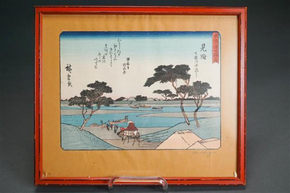 AFTER HIROSHIGE, THE 53 STATIONS OF