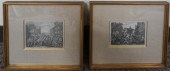 AFTER HOGARTH, PAIR ENGRAVINGS