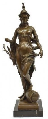 AFTER HUBERT GERHARD BRONZE HU