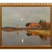 After Isaac Levitan (Russian,