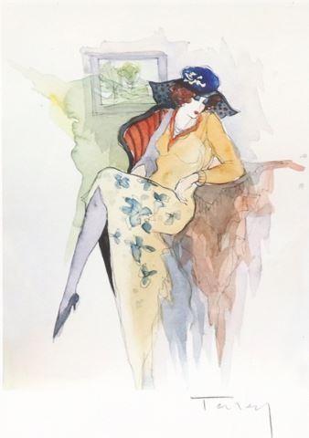 AFTER ITZCHAK TARKAY WOMAN IN