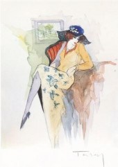 AFTER ITZCHAK TARKAY WOMAN IN