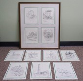AFTER JACK FROST, SET OF FOUR
