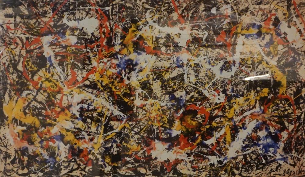 AFTER JACKSON POLLOCK,