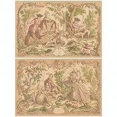 AFTER JACQUES CALLOT PAIR OF E