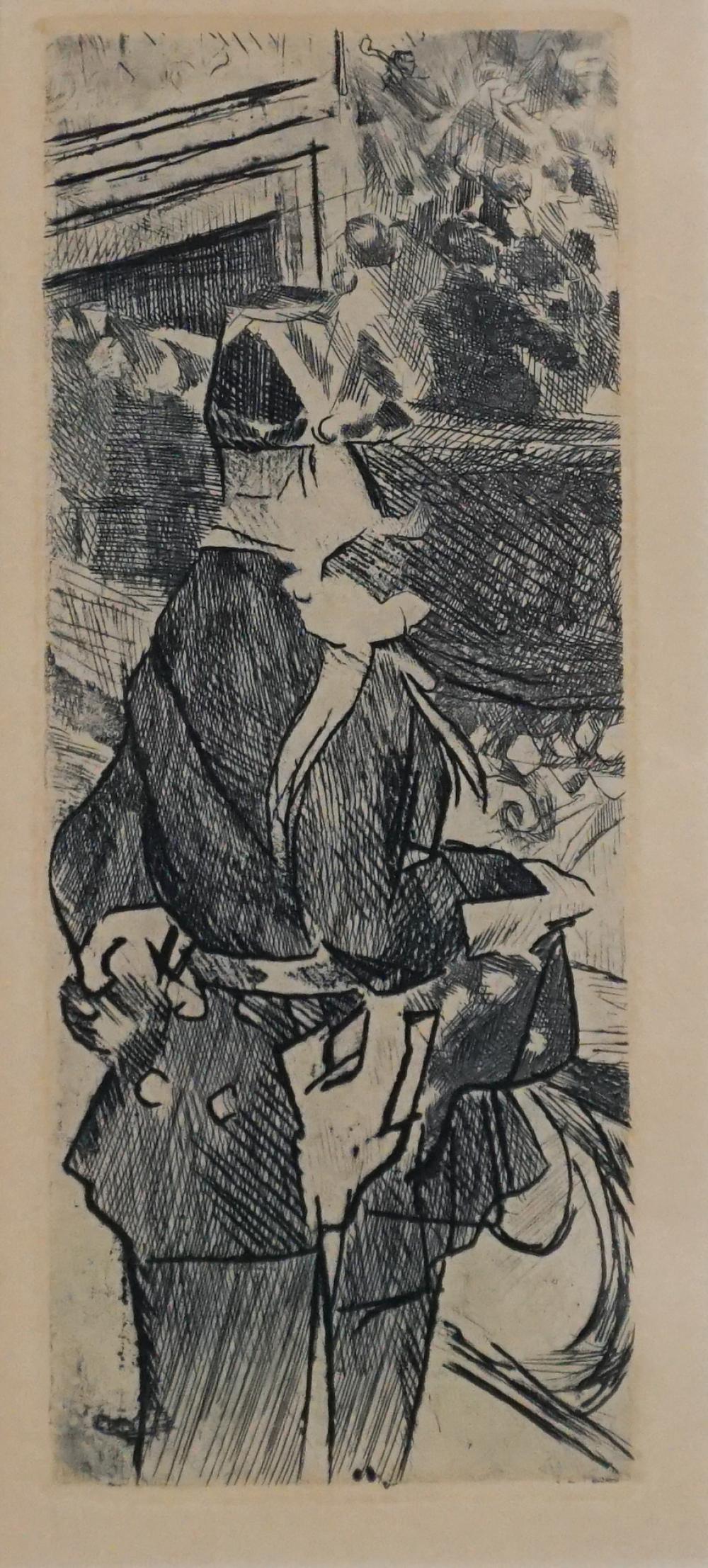 AFTER JACQUES VILLON, SOLDIER AT