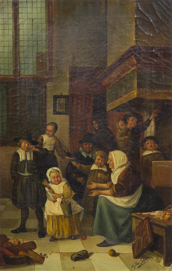 After Jan H. Steen (Dutch
