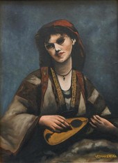 AFTER J.B. COROT, PORTRAIT OF
