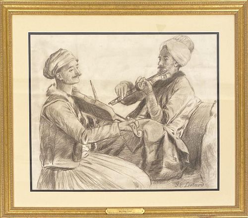 AFTER J.E. LIOTARD, TWO TURKISH