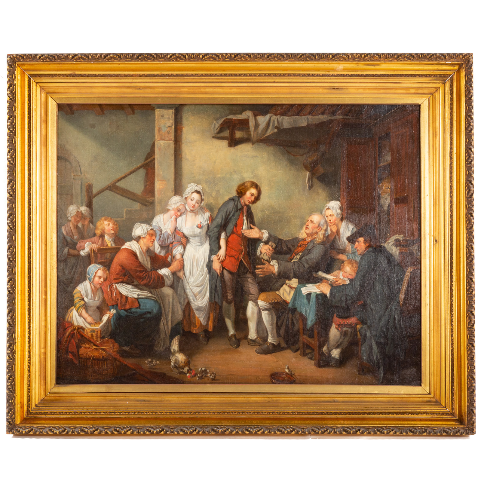 AFTER JEAN BAPTISTE GREUZE. "THE