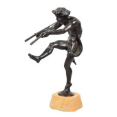 AFTER JEAN BULIO BRONZE PAN<br