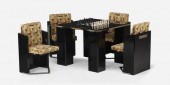 After Jean Dunand. Game table