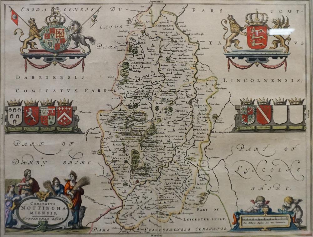 AFTER JOAN BLAEU, CARTOGRAPHER,