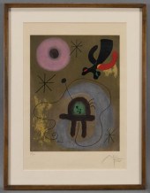 After Joan Miro ''Mauve de la