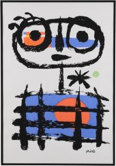 AFTER JOAN MIRO, SUN EATER, 19