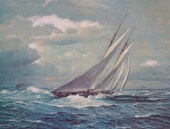 AFTER JOHANNES HOLST, SAILBOAT