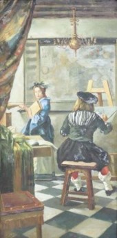 AFTER JOHANNES VERMEER THE ART