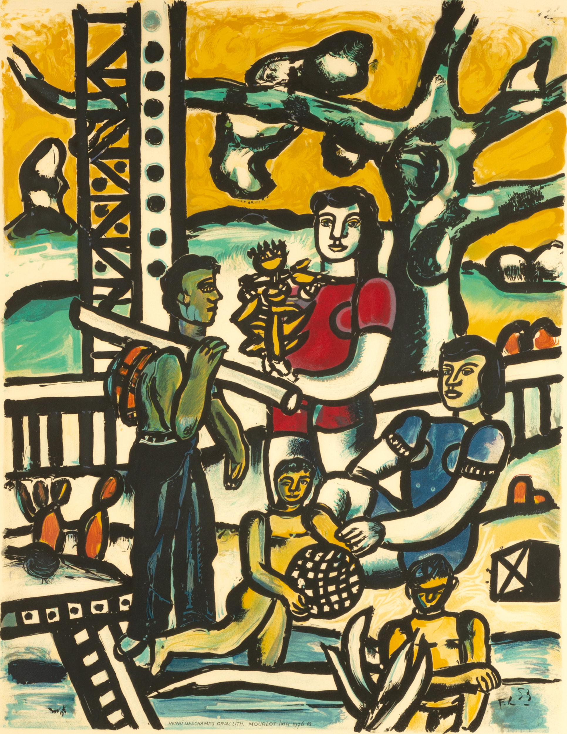 AFTER JOSEPH FERNAND HENRI LéGER