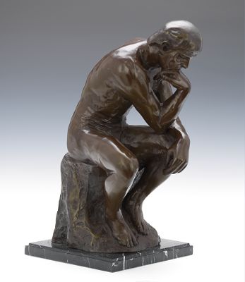 After Jules Desbors Thinker. Cast