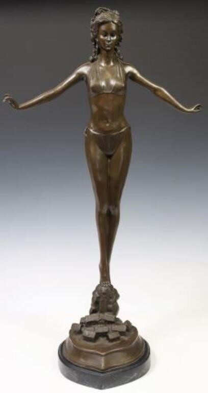 AFTER JULES JOUANT STANDING WOMAN
