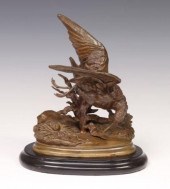 AFTER JULES MOIGNIEZ PATINATED