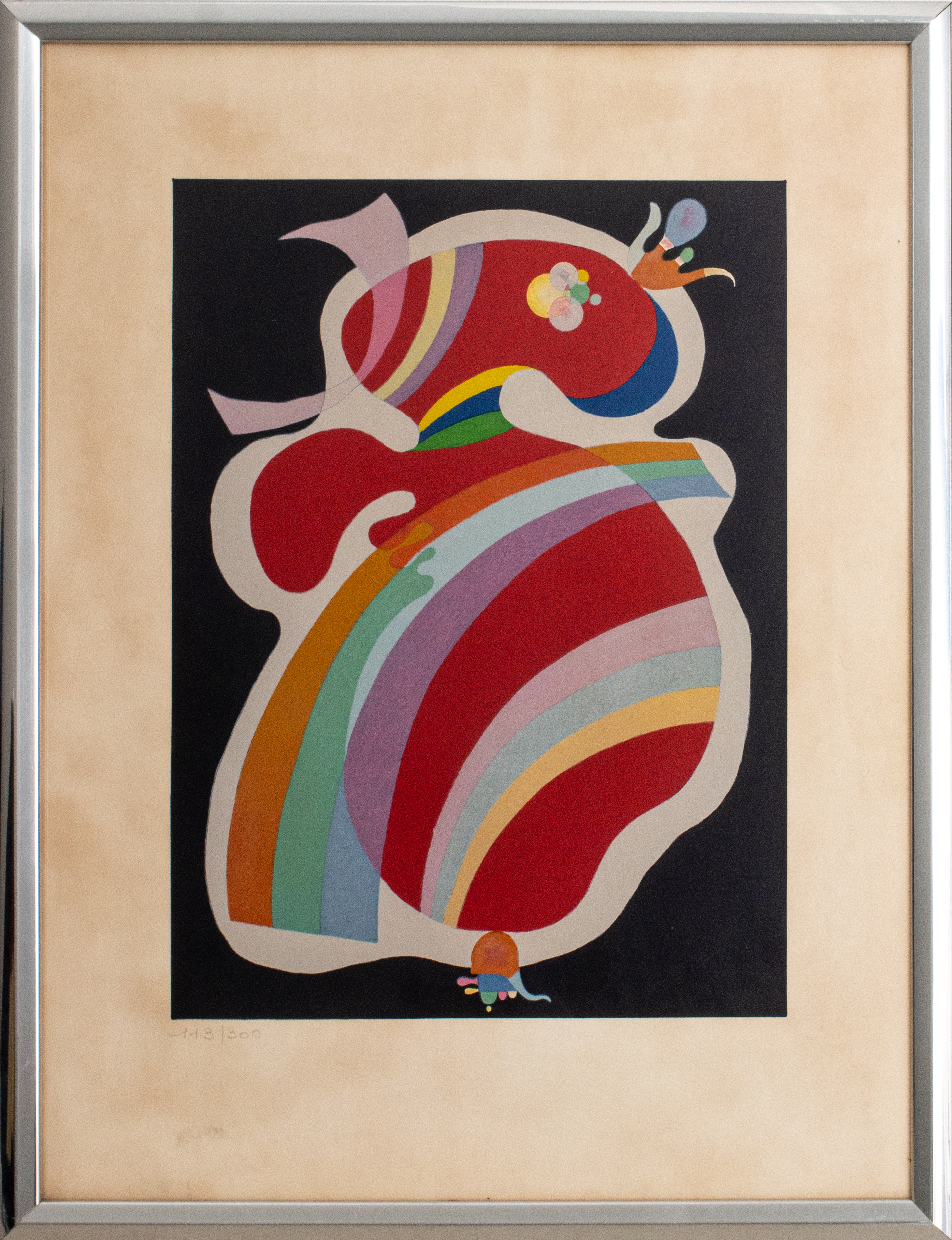 AFTER KANDINSKY "LA FORME ROUGE"