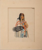 AFTER KARL BODMER "PIEGAN BLAC
