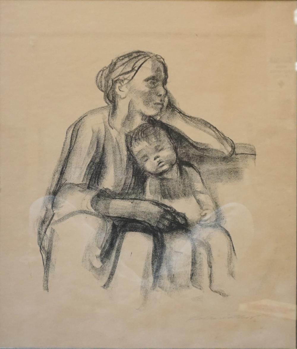 AFTER KATHE KOLLWITZ (GERMAN