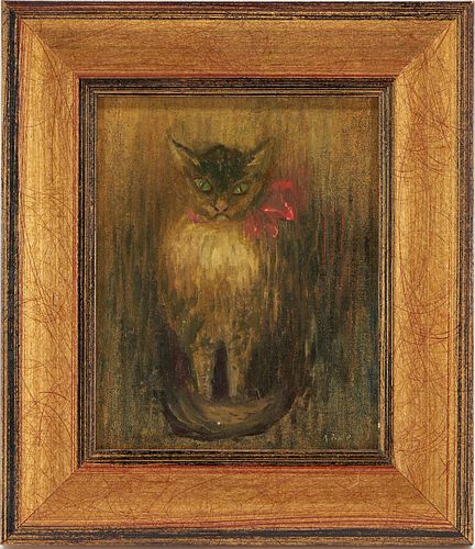 AFTER KEES VAN DONGEN O/B PAINTING,
