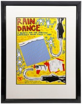 AFTER KEITH HARING 'RAIN DANCE