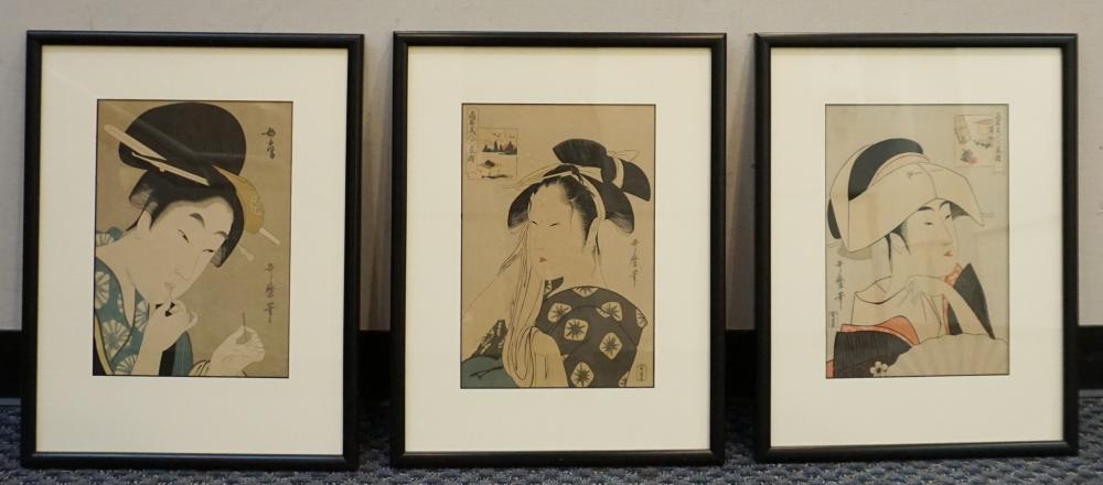 AFTER KITAGAWA UTAMARO, ACTORS,